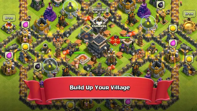 7 Best small size games for iOS in 2021; Clash of Clans