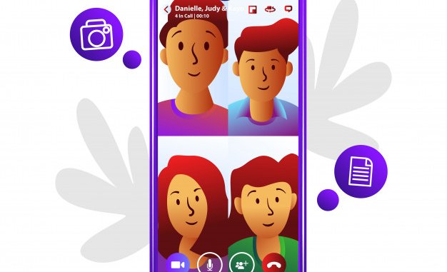 group-video-call-concept-illustration_57801-317 Best video chat apps for android 2021