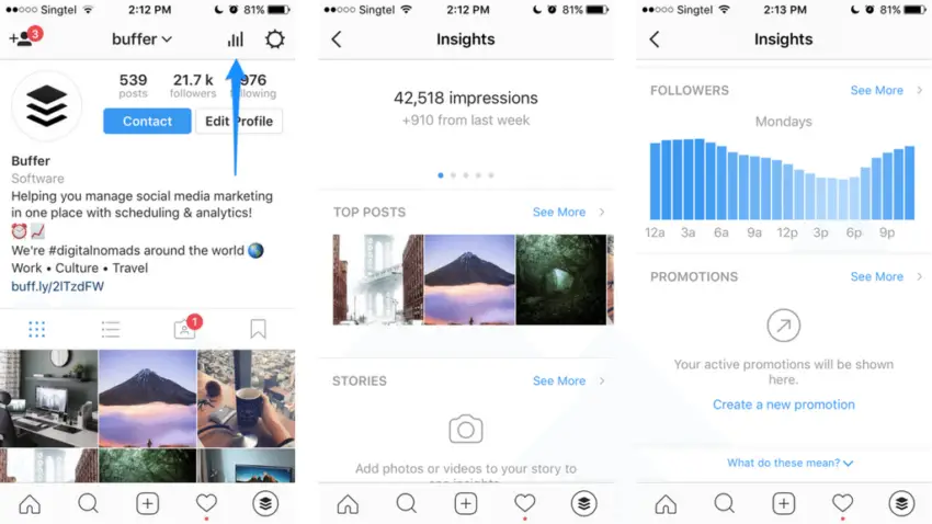 Best Instagram followers Tracking Apps in 2021; Insights