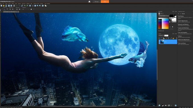 best photo editing apps for PC in 2021; Corel PaintShop Pro