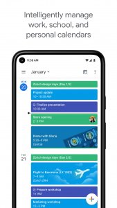 Best calendar apps for android 2021; Google Calendar