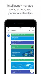 best calendar apps for iOS 2021; Google calendar