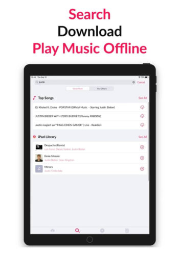 Best music player apps for ios 2021; Cloud Music Offline Downloader