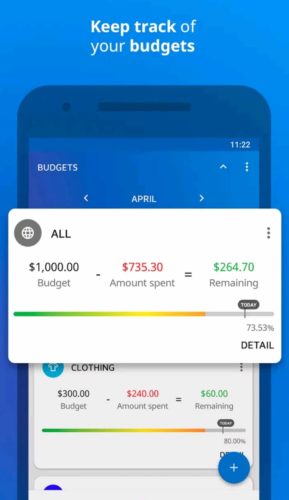Best Budgeting Android Apps 2021; Mobills Budget Planner
