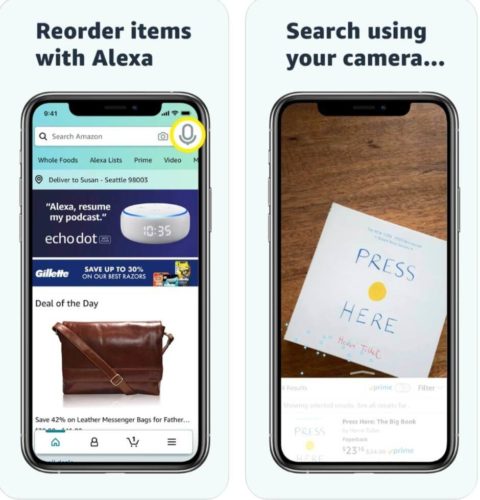 Best ios shopping apps 2021; Amazon