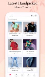 Best shopping apps 2021; Myntra