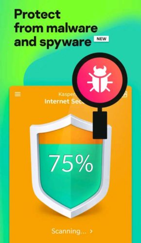 Best antivirus apps for Android 2021; kaspersky app