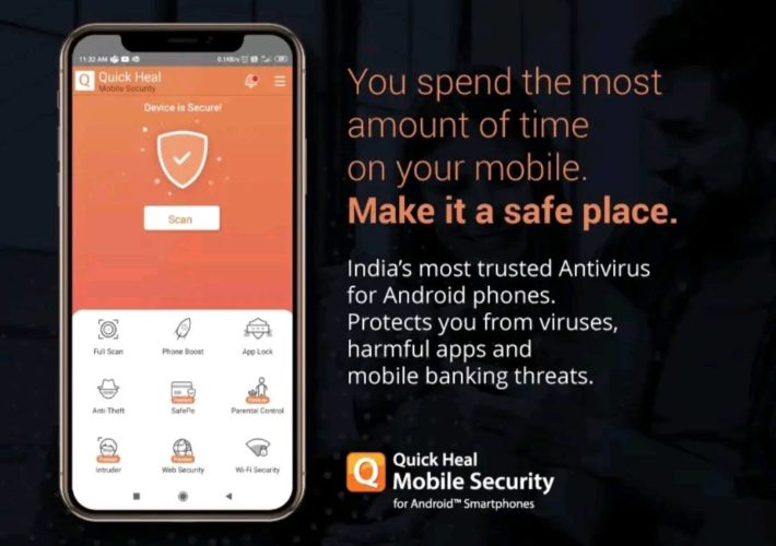 Best antivirus apps for Android 2021; quick heal app