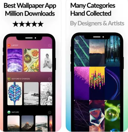 Best iOS Wallpaer apps 2021; Wallpaper list