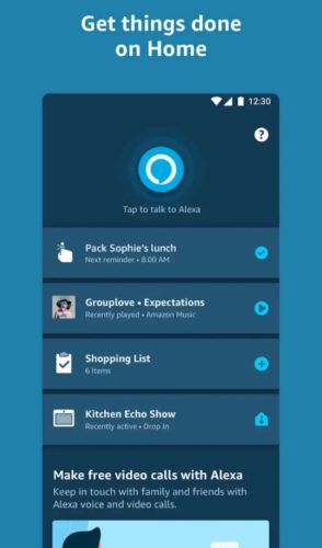 Best lifestyle apps for Android 2021; Amazon Alexa