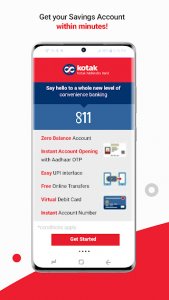 best mobile banking apps in 2021; Kotak - 811 & Mobile Banking