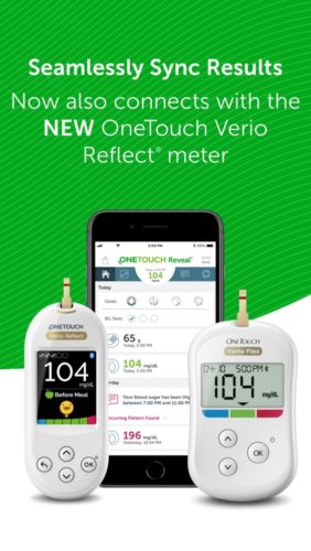 best medical apps for iOS in 2021; onetouch reveal