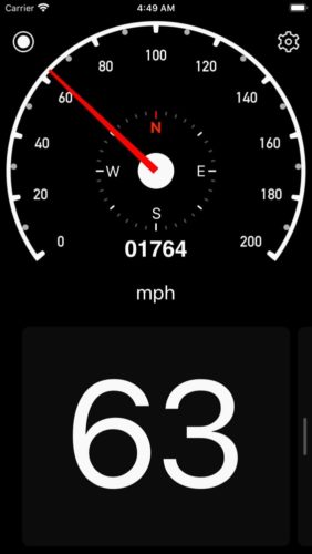 best maps and navigation apps for iOS 2021; speedometer simple