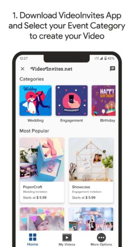 best event apps for android 2021; video invitation maker