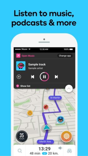 best maps and navigation apps for iOS 2021; Waze Navigation and Live Traffic