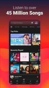 best music streaming apps for android in 2021; Gaana