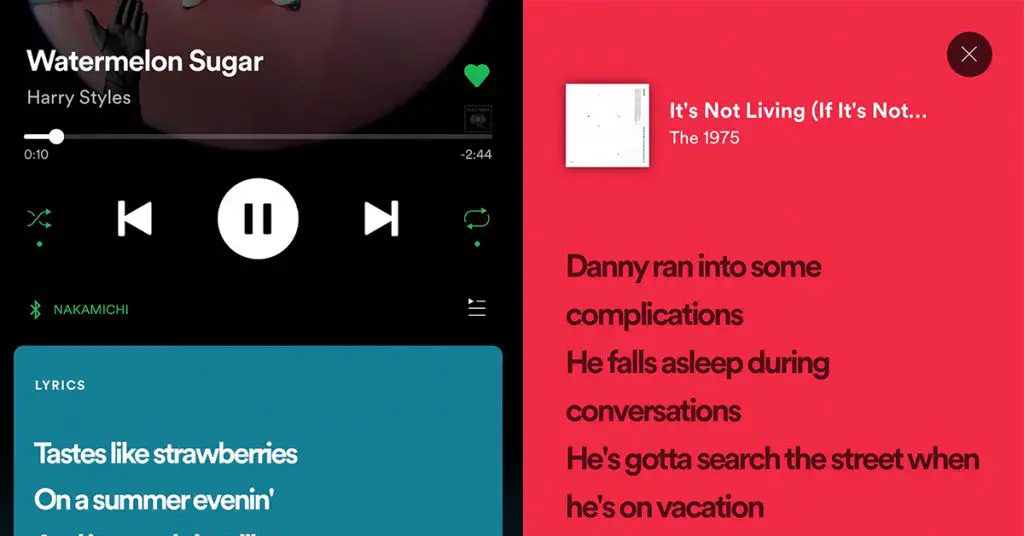 Hidden Spotify Features; Just Like Apple Music, Spotify Now Features Lyrics for Songs