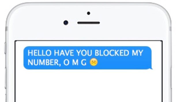 Know Who Blocked On iMessage