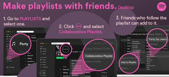 Hidden Spotify Features; Make Collaborative Playlists With Your Friends and Family