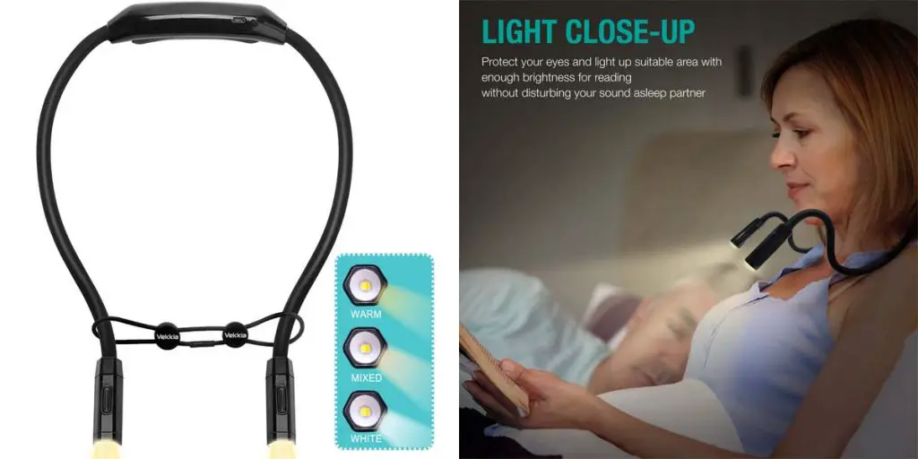 Best Book Reading Gadgets; LuminoLite Hands-Free Book Light