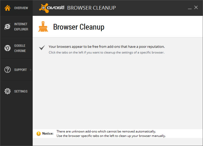 do i need avast browser cleanup