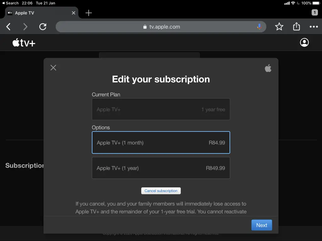 How To Cancel Your Netflix Subscription on TV-Browser/ Apple TV / iTunes
