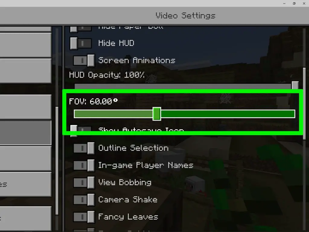How To Use Optifine With Zoom - Lower FOV Bedrock