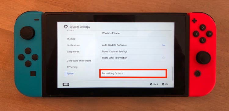How To Factory Reset Nintendo Switch; Restoring Factory Settings