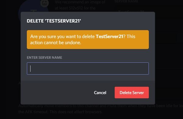 How To Delete A Discord Server On PC
