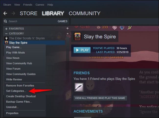 How To Hide Games On Steam on Steam library