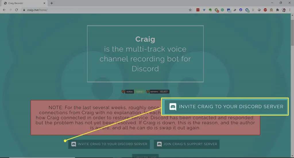 How To Record Discord Audio With craig bot