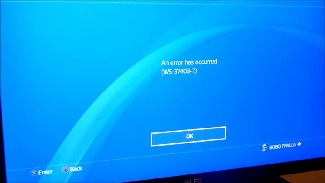 6 Troubleshooting methods to Fix Error ‘WS-37403-7’ On PS 4?