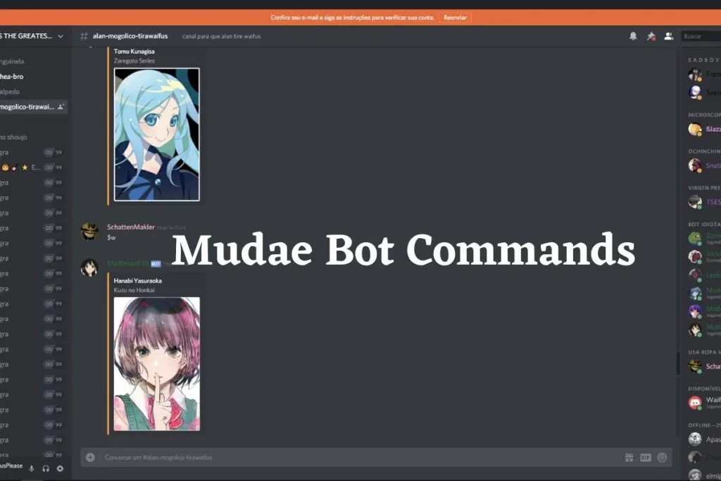 Mudae Bot Command-List