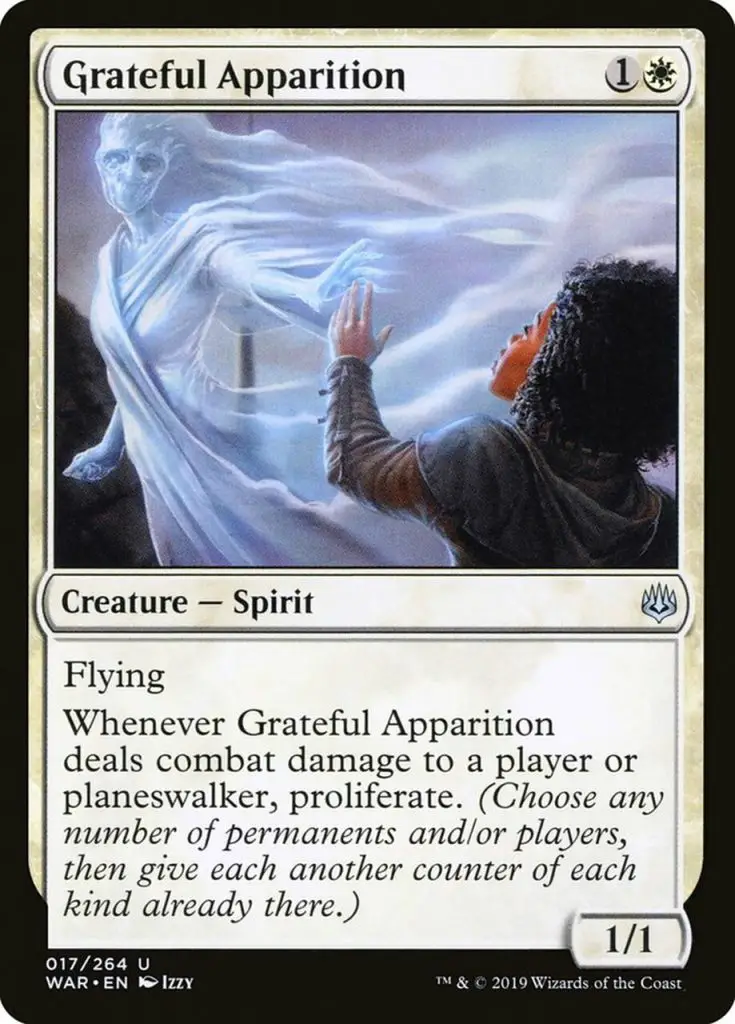 Best Proliferate cards; Grateful Apparition