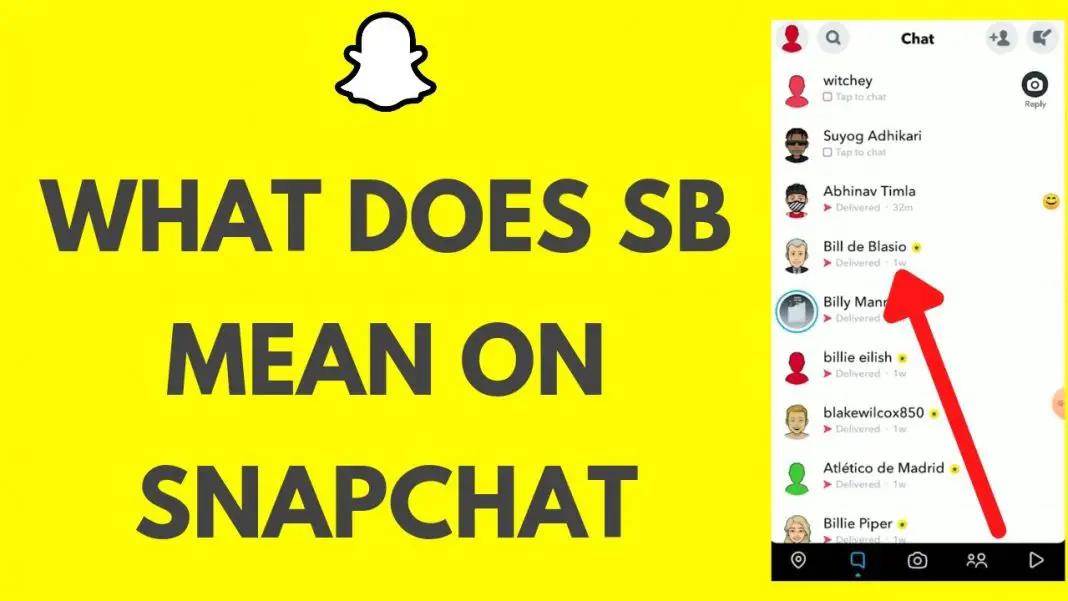 what does sb mean on snapchat other snapchat terminologies