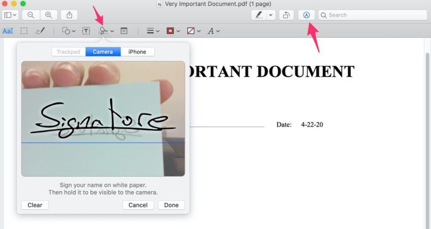 How To Electronically Sign PDF On Mac