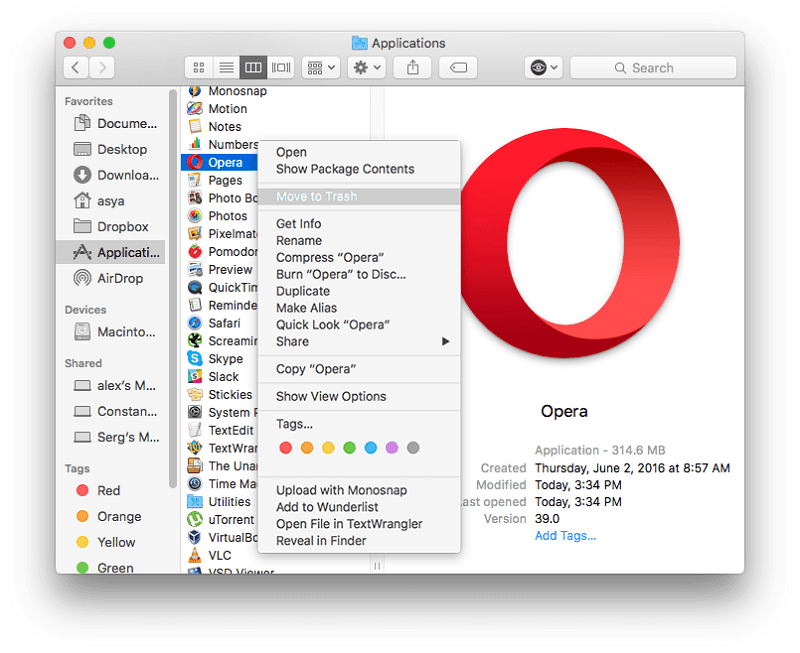 Como Limpar Histórico No Opera Mini No MacOS