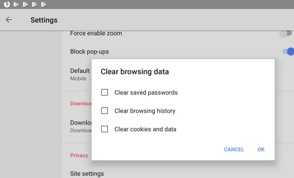 How To Clear Your History On the Opera Mini In Windows