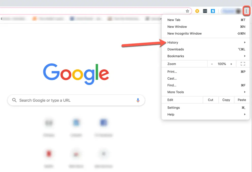 How To Clear Your History in Google Chrome From Desktop