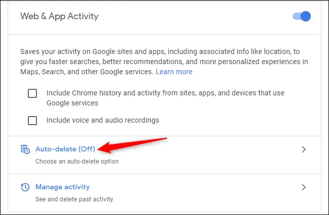 How To Delete The Search History From Google Account Automatically