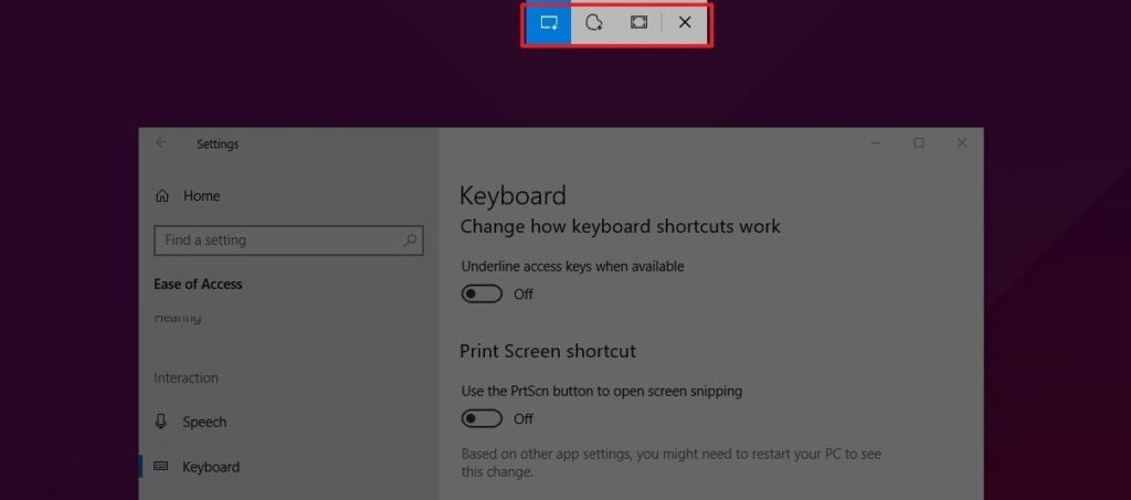 How To Take Screenshot On Windows 10