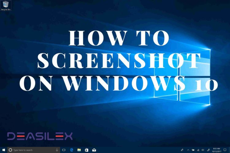 How To Screenshot On Windows 10