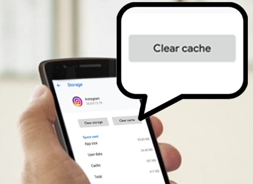 Clear Your App Data And Cache