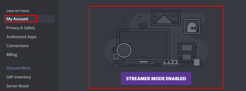 Configuration Streamer Mode Settings