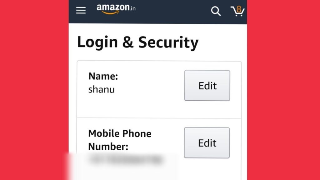 How To Change The Phone Number On Amazon Using The Amazon App