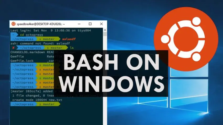 How To Install And Use The Linux Bash Shell On Windows 10