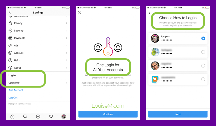 How To Remove Saved Login Info Of Multiple Instagram Accounts?