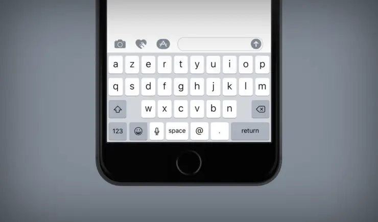 how to make keyboard bigger on iPhone