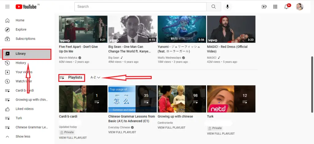 hw to delete youtube playlist on youtube from PC