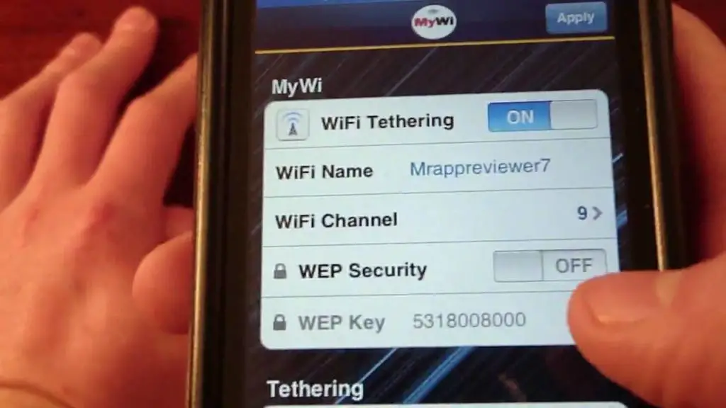 Wi-Fi Hotspot Apps For iOS: MyWi Wi-Fi Tethering